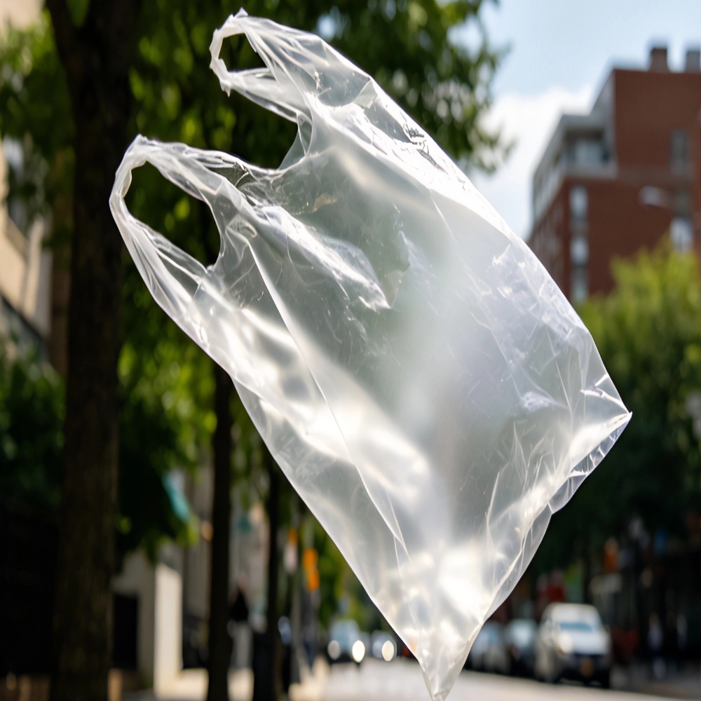 Life is a process of collecting plastic bags