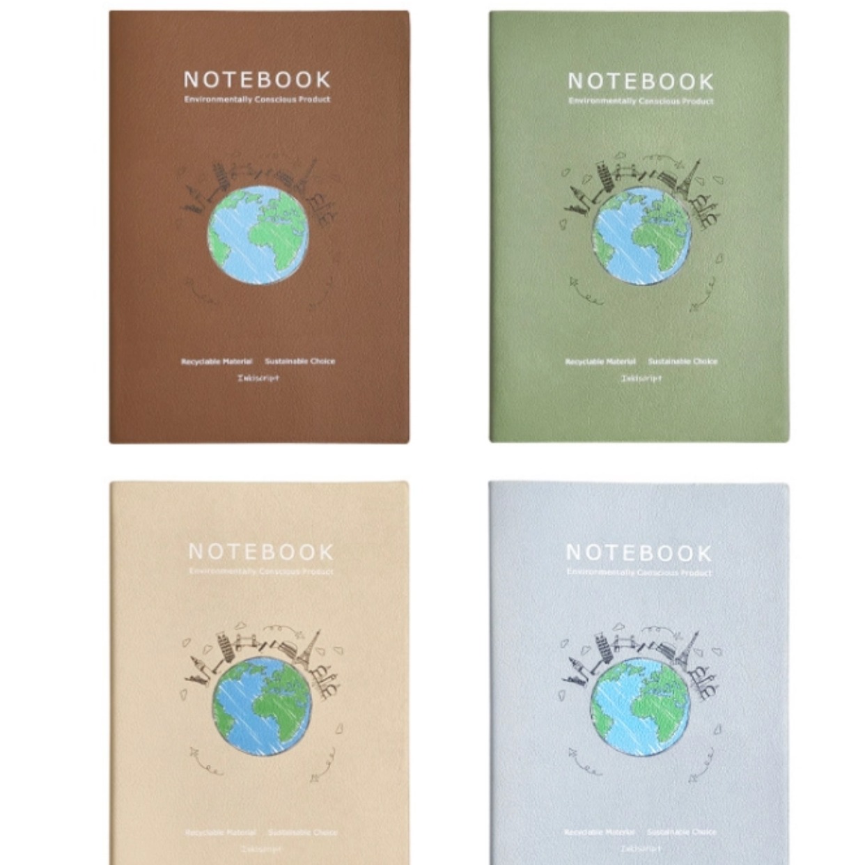 Recycled Fabrics Notebooks