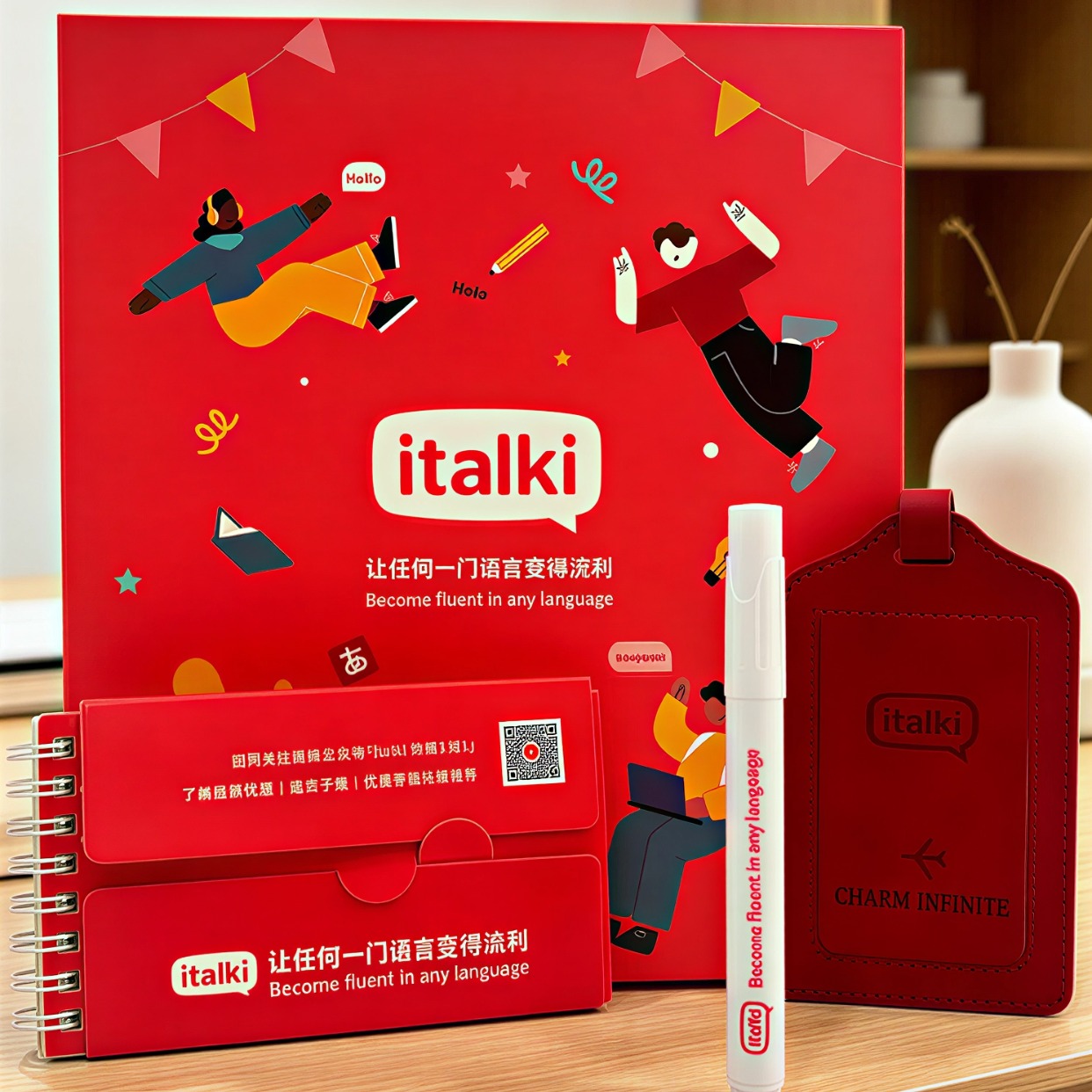 Turning Brand Identity into Tangible Experiences: The italki Custom Gift Collection